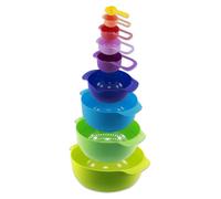 Ensemble de bols et doseurs 9 pièces Herzberg HGBOL9N1