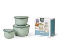 Mepal Ensemble 3 bols multifonctions Cirqula Rond – 500/1000/2000 ml – Nordic Sage