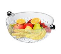 Ensemble De Bols Pour Passoire De Cuisine : Panier À Fruits Et Légumes, Filtre De Préparation De Cuisine De Grande Capacité | Passoire Pour Laver Fruits Et Légumes Double Couche Pour Cerise, Uv