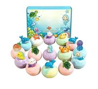 Ensemble de bombes de bain - Collection moussante rafraîchissante, accessoires de spa doux et pétillants, essentiels de de relaxation | Assortiment de friandises de bain colorées pour