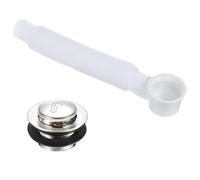 Ensemble de bonde d'évacuation de baignoire avec siphon trop-plein et construction en laiton pour une utilisation durable de la salle de bain