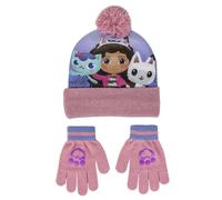 Ensemble de bonnet et gants enfant Cerda Gabbys Dolls House Violet TU