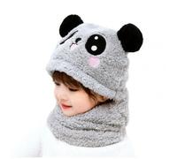 Ensemble De Bonnets Et Écharpes Coupe-Vent Pour Enfants, 5 Couleurs Uniques, En Forme D'Oreille D'Ours, Pour Temps Froid