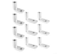 Ensemble de bornes à sertir en cuivre étamé à 90 degrés pour des joints de câble sécurisés à haut courant (T90-25/10)