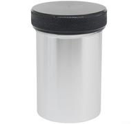 Ensemble de bouchons de radiateur à emboîter de 3,8 cm et 5,1 cm en aluminium pour réservoir de carburant et raccords de plomberie - Anti-fuite (noir, 5,1 cm)