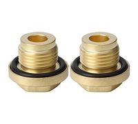 Ensemble de bouchons de vidange différentiel en laiton pour remplissage de différentiel adapté pour Discovery 2 Td5 et V8 pour Bouchons de vidange de remplissa