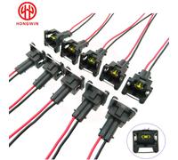 Ensemble de bouchons d'injecteur de carburant EV1, étanche, connecteur pour Bosch440cc 650cc 850cc 1000cc, avec broche et fil 10pcs