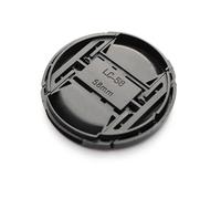 Ensemble de Bouchons d'objectif universels for appareils Photo, Capuchon Avant clipsable for objectifs de différentes Tailles (40,5-82 mm), 1 pièce(E)