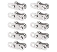 Ensemble De Boucles De Chaîne De Vélo De Montagne, 10 Pièces, Connecteur De Lien De Chaîne De Vélo, Haute Résistance, Accessoires De Cyclisme