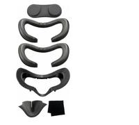 Ensemble de Bouclier Facial Large Magnétique pour Valve Index de Support de Remplacement de Masque en Cuir PU Coussinet Nasal bloquant la Lumière Accessoires VR (Six-Piece Set)