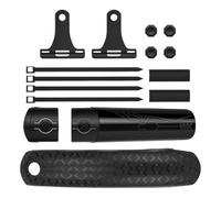 Ensemble de -boue de vélo réglable, 36,5 x 10,9 x 8,9 cm, couverture complète, épais et large, pièce de rechange pour vélo de montagne et de route