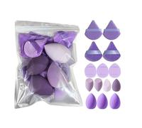 Ensemble De Bouffées De Poudre D'éponge De Maquillage - Fondation Blending Beauty Sponge | Beauté Egg Pour Le Maquillage | Mélangeur Éponges De Maquillage | Fondation Flending Puff | Outil D'élégance