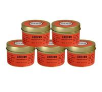 Ensemble de bougies de survie, lot de 5, solution d'éclairage d'urgence, combustion longue, sans fumée, pilier de non parfumé, durée de 30 heures, préparation catastrophes, camping, randonnée