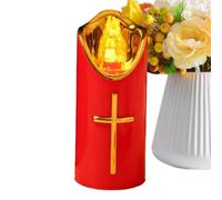 Ensemble De Bougies LED Sans Flamme - Bougies Électriques Réutilisables Avec Effet De Flamme, Lampes Décoratives Réalistes De Style À Piles Pour Éclairage D'ambiance Lors De Monuments Commémorati