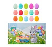 Ensemble De Boules De Bain Pour - Collection Sur Le Thème Du Lapin De Quinze Pièces, Jouets Moussants Pour Nettoyer Le Corps, Accessoires De Bain Colorés Avec Figurines Surprises À L'intérieur