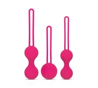 Ensemble de boules de Kegel lestées - Rose