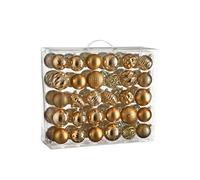 Ensemble de boules de Noël Mica Decorations Koper Plastique H7xl7xL7cm