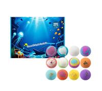 Ensemble De Boules De Sel Bain Pour, Avec Jouet Bain Surprise, 4,5 X 4,5 Cm, Sel Ba-in Pétillant, Boule Ba-in Avec Jouet, Mousse Douce Pour, Garçons, Filles, Enf