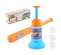 Ensemble de Boules de Tees pour Tout-Petits | Ensembles avec 3 balles | Lanceur de balles de Voiture, T-Shirts de Sport en Plein air en Plein air Jouets de Balle Cadeaux de 3 Ans garçons