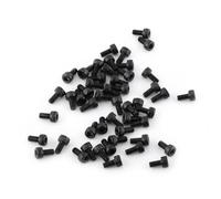Ensemble de Boulons à Tête Cylindrique à Six Pans Creux M3 Noirs, Attache en Acier Au Carbone Allié de Qualité 12,9, Accessoire D'outil de Réparation, 4-50 Mm(M3*6mm 50 pcs/pack)