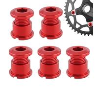 Ensemble de boulons de plateau, boulons de fixation à anneau de pignon | Accessoires d'équitation soigneusement polis pour les aventures en plein air, les trajets en ville, les longs promenades et les