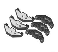 Ensemble de boulons et écrous de montage de rechange 55397093AC pour Jeep Wrangler JK JKU 07-18 Compatible avec écrou de retenue avec clip