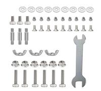 Ensemble de boulons et écrous de rechange pour chauffages de patios - Accessoires ronds en forme de parapluie - Entretien de l'espace extérieur