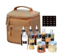 Ensemble De Bouteilles D'assaisonnement D'extérieur, Conception Robuste Et Réutilisable, 13 Pièces, Pots À Épices Avec Couvercles Shaker, Récipients D'assaisonnement, Avec Sac De Rangement, Pour La Ra