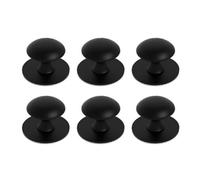 Ensemble de boutons adhésifs sans perçage - Poignées modernes en acier - Design solide - Pour armoires, tiroirs, portes en verre - Antirouille