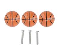 Ensemble De Boutons D'armoire De Basket-ball, Boutons De Cuisine Et De Maison, Type Boule, Tiroir à Trou Unique, Poignée En Céramique