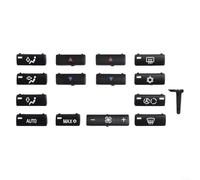 Ensemble de boutons de commande de rechange pour climatisation compatible avec BMW Série 5 E39 E53 modèles 525i pour 530i 540i M5