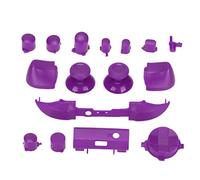 Ensemble de Boutons de Contrôleur de Jeu Kits D'accessoires de Poignées de Remplacement, Boutons de Remplacement Uniques pour Series S, pour Series X (Violet)