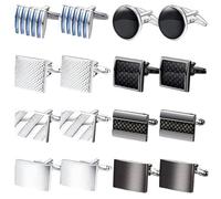 Ensemble de boutons de manchette en cuivre pour les occasions formelles et les réunions d'affaires pour homme
