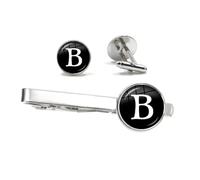 Ensemble De Boutons De Manchette Et Pince à Cravat Ensemble pince à cravate et boutons de manchette for homme, for costume, bijoux mariage, cadeau for la fête des pères Pour Accessoires(Color 2)