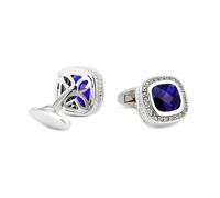 Ensemble de boutons de manchette pour homme, en laiton, accessoires pour chemises de mariage et d'affaires,Couleur 1,Taille unique