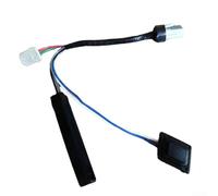 Ensemble de boutons de poignée de porte avant gauche 82657-D9000 pour 2016-19, ensemble de boutons de rechange de poignée de porte avant gauche de voiture avec faisceau de câblage