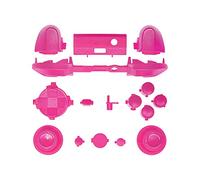 Ensemble de boutons de rechange mats pour Xbox Series X/S, pièces de réparation LB RB LT RT, pare-chocs, déclencheurs, D-pad ABXY, touches de démarrage et de partage de synchronisation pour manette Xbox Série X/S (rose)