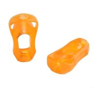 Ensemble de boutons en acrylique de qualité professionnelle conçus pour s'adapter parfaitement aux moulinets DAIWA modifiés (jaune)