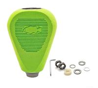 Ensemble de boutons en EVA modifiés, 50,5 x 35 mm avec clé hexagonale et roulements pour DAIWA DRT CQ200 TATULA 300 pour Antères pour EXSENCE pour moulinets de pêche STRADIC, vert (gris vert)