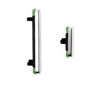 Ensemble de boutons latéraux de rechange pour Google Pixel 7 et 7 Pro Bouton d'alimentation et boutons de volume (argenté)