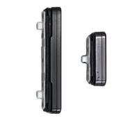 Ensemble de boutons latéraux de rechange pour Samsung Galaxy S22 & S22+ Plus Bouton d'alimentation et boutons de volume S901 S906 (Noir)