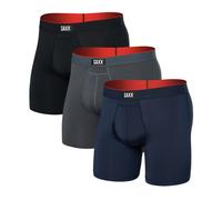 Ensemble de boxers pour hommes Saxx Multi-Sport Mesh Boxer Brief Fly 3Pk Turbulence/Navy/Black XL