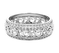 Ensemble de bracelets à anneaux creux pour la Saint Valentin pour petite amie, 9, Métal, Pas de pierre précieuse