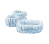 Ensemble de bracelets absorbants et imperméables pour le lavage du visage - Accessoires pour cheveux (O)
