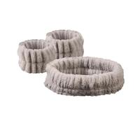 Ensemble de bracelets absorbants et imperméables pour le lavage du visage - Accessoires pour cheveux - Pour le lavage du visage (K)