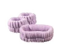 Ensemble de bracelets absorbants et imperméables pour le lavage du visage - Accessoires pour cheveux (Q)
