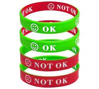 Ensemble de bracelets de santé mentale, aides à la communication, aides à la communication non verbale