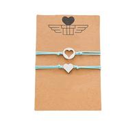 Ensemble de bracelets pour la rentrée scolaire pour mère et fille pour 2 premiers jours d'école - Collier plastron pour femme