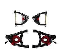 Ensemble de bras de commande tubulaires supérieurs et inférieurs pour Chevelle Malibu Monte Carlo El Camino 1964 1972, Camaro Firebird - Acier DOM robuste, géométrie de suspension