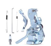 Ensemble de Bras de Levier de Commande d'accélérateur, Kit de Ressort de Rappel de Tige de régulateur Compatible avec GX140 GX160 GX200 16500-ZH8-823